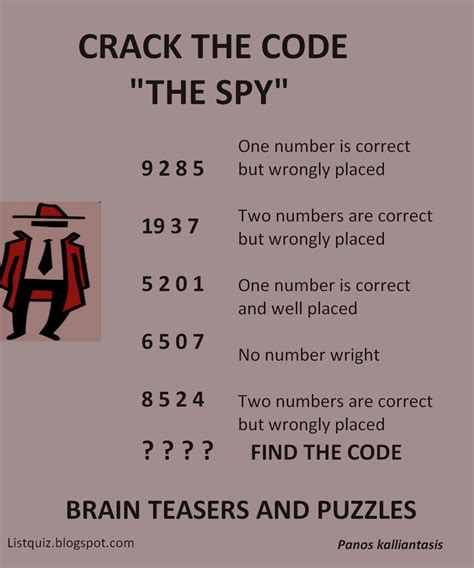 Crack The Code For Fans Of Brain Tests A Spiritual Challenge