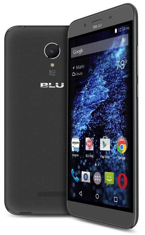 Blu Studio Xl D850q Unlocked Gsm Dual Sim Quad Core Android Cell Phone