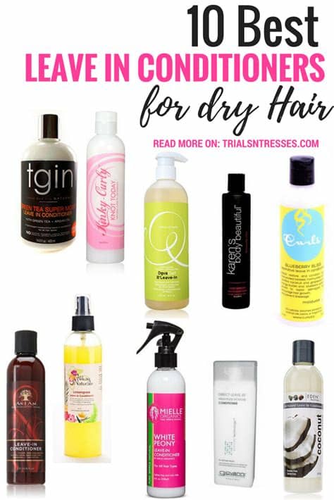 Among the best at home leave in conditioners are: 10 Best Leave In Conditioners For Dry Hair | Natural hair ...