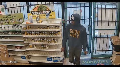 Armed Robbery At A Pharmacy Caught On CCTV Cameras In Armed Robbery Cctv Camera Robbery