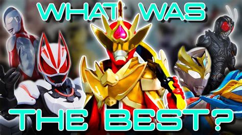 The Best Tokusatsu Shows Of The Year 2022 Edition Youtube