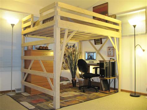 Plywood Loft Bed