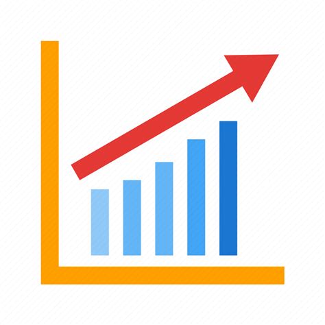 Arrow Chart Economy Graph Growth Rise Rising Icon Download On
