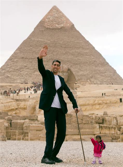 We are getting ready to give you all the best. Photos of the world's tallest man with the world's ...