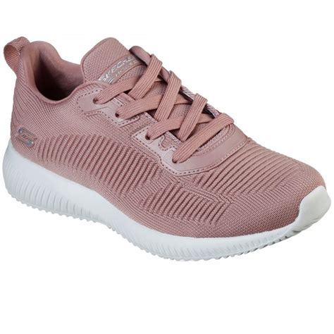 Skechers Bobs Squad Tough Talk Womens Wide Fit Trainers Women From