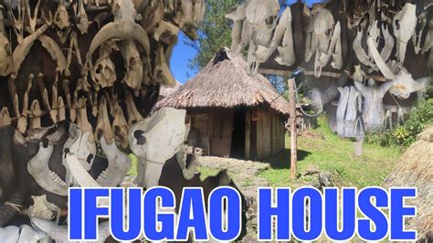 Ifugao Native House At Banaue Province Youtube