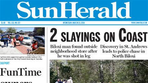 E Edition Is Back Online For Sun Herald Readers Biloxi Sun Herald