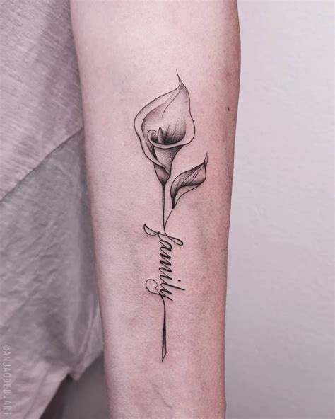 Details 68 Calla Lilies Tattoos Latest In Cdgdbentre