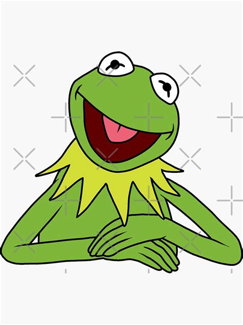 Kermit The Frog Sticker By Valentinahramov Redbubble