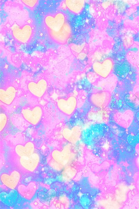 Cute Galaxy Heart Background Robux Hack No Human