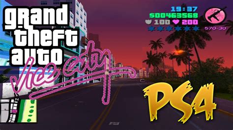 Grand Theft Auto Vice City Ps4 Lets Play Gameplay Youtube