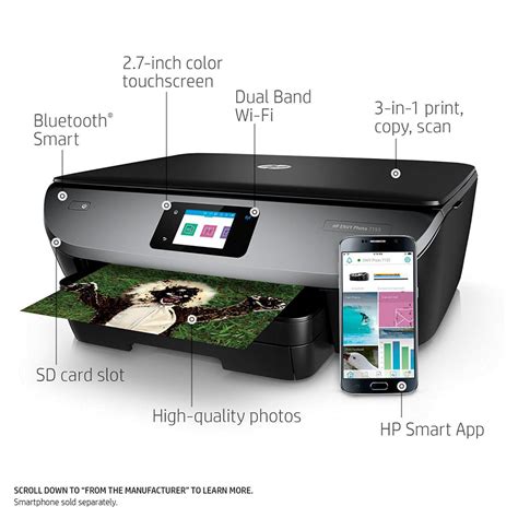 Hp Envy Photo 7155 All In One Photo Printer With Wireless Printing
