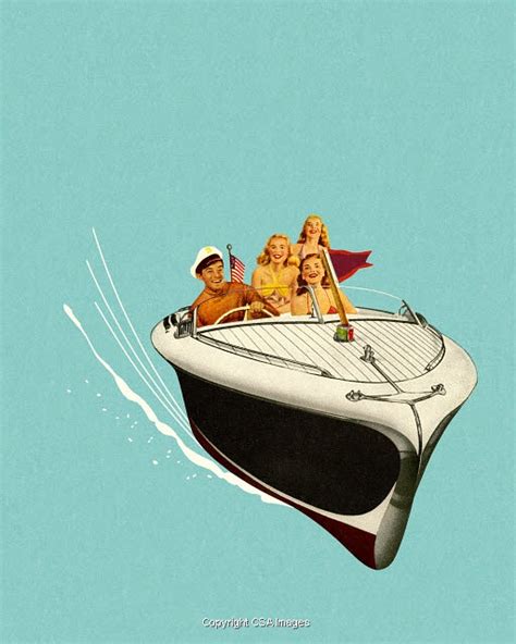 Boat Illustrations Unique Modern And Vintage Style Stock Illustrations For Licensing Csa Images