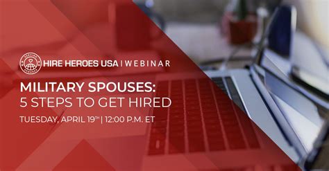 Military Spouses 5 Steps To Get Hired Hire Heroes Usa