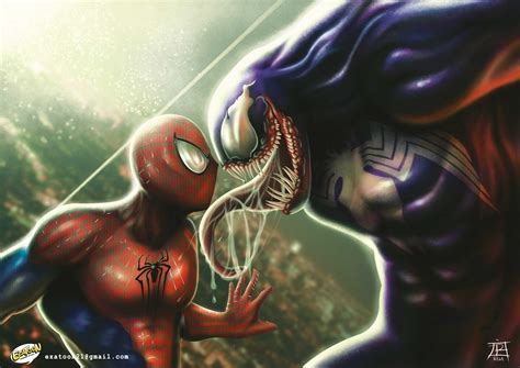 Spiderman And Venom Wallpaperhd Superheroes Wallpapers4k Wallpapers