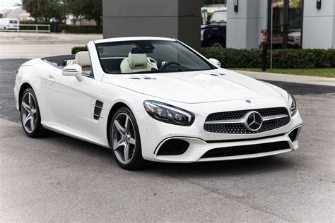 Every used car for sale comes with a free carfax report. Used 2018 Mercedes-Benz SL-Class SL 550 For Sale ($77,900) | Marino Performance Motors Stock #050692