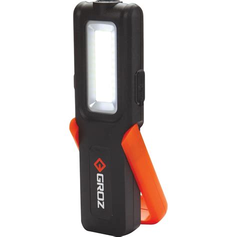 Groz Rechargeable Cob Portable Work Light — 350 Lumens 5 Watts Model