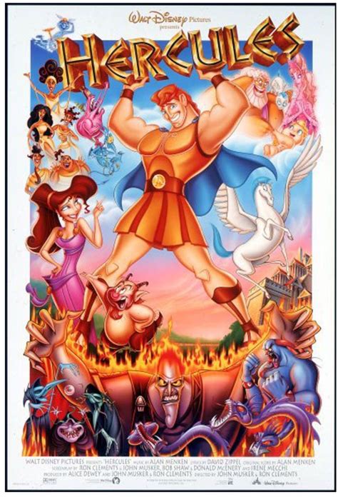 Hercules Movie Poster Animated Movie Posters Walt Disney Animated