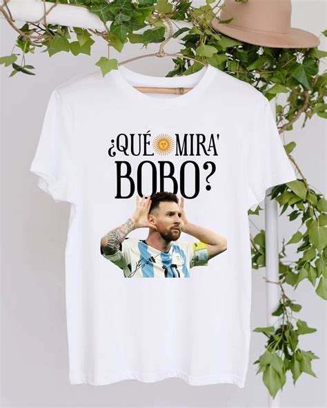 Messi Que Miras Bobo Viral Meme Que Mira Bobo Sweatshirt