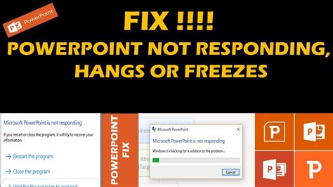 Fix Powerpoint Not Responding Hangs Or Freezes Youtube