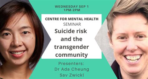 Suicide Risk And The Transgender Community