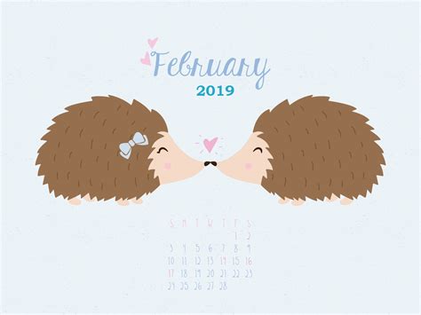 🔥 Free Download Feb Calendar Hd Wallpaper February2019 1400x1050 For