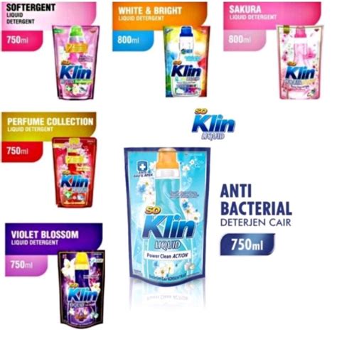 Jual Soklin Liquid Detergent Cair All Variant 720ml Shopee Indonesia