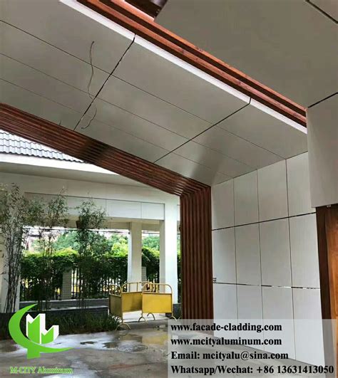 Metal Cladding Aluminum Facades Panel For Building Wall Cladding Solid