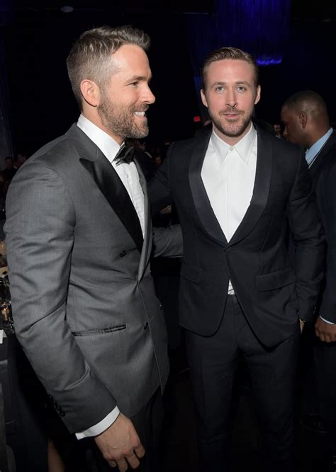 Ryan Gosling Ryan Reynolds At 2017 Critics Choice Awards Popsugar Celebrity Australia