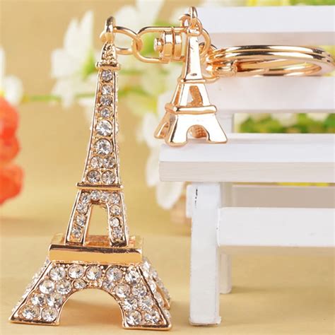 Torre Eiffel Tower Keychain For Key Souvenirsparis Tour Eiffel