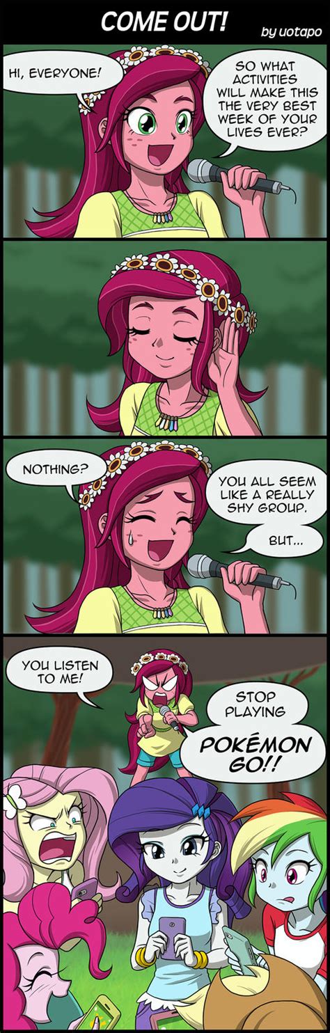 Come Out By Uotapo My Little Pony Equestria Girls Know Your Meme