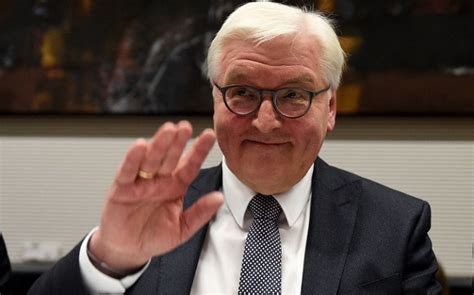 Januar 2017 leitete er das auswärtige amt der brd. Frank-Walter Steinmeier becomes German president