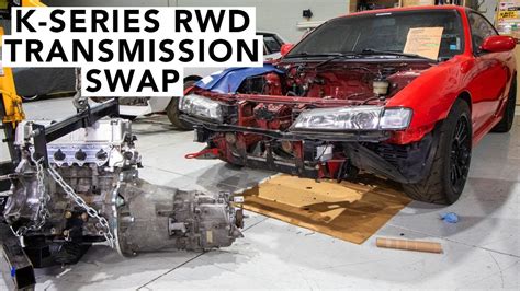 How To Install A Bmw Trans On A Honda K24 K20 Rwd Honda K Swap 240sx