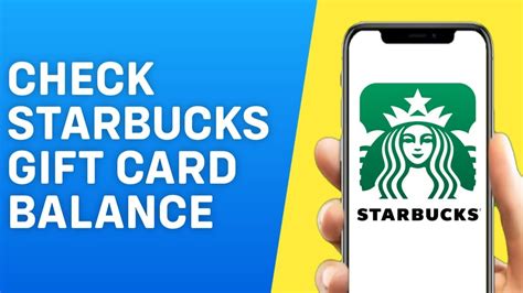How To Check Starbucks T Card Balance Online Quick And Easy Youtube