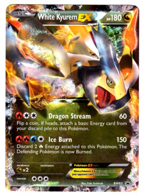 Post your very own pokémon trading card game collections! White Kyurem EX Ultra Rare Holo Legendary Pokemon Card ...
