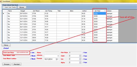 Vb Net Tutorial How To Get The Sum Of Datagridview Column Values