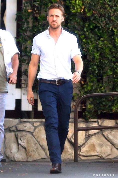 Ryan Gosling Looking Hot In Public Photos Popsugar Celebrity