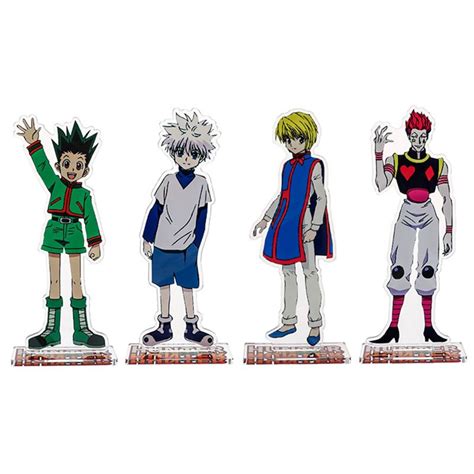 Pc Anime Hunter X Hunter Cartoon Figure Killua Zoldyck Kurapika Double