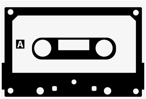 Cassette Tape With Black Border Comments Cassette Tape Transparent