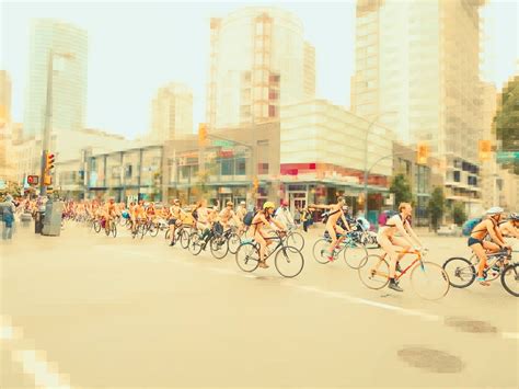 Bike In The Buff As World Naked Bike Ride Day Hits Vancouver Listed