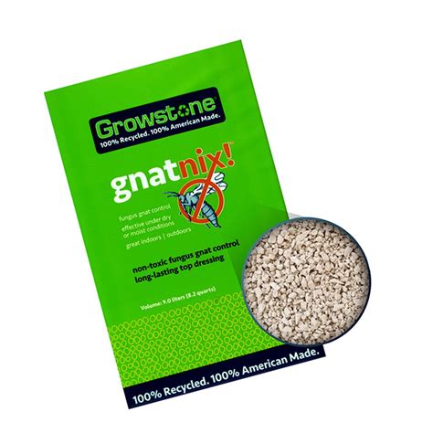 Growstone Gnat Nix 9 Liter Chemical Free Fungus Gnat Control Bag