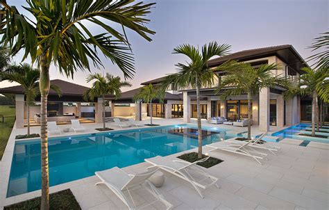 Custom Dream Home In Florida With Elegant Swimming Pool Idesignarch