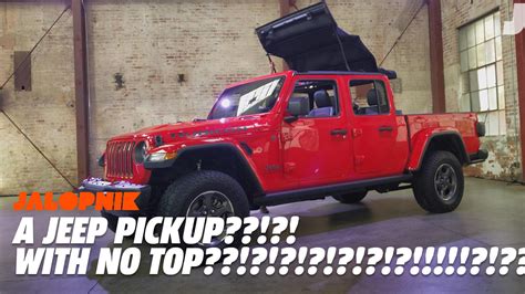 The 2020 Jeep Gladiators Roof Comes Off In A Few Easy Moves