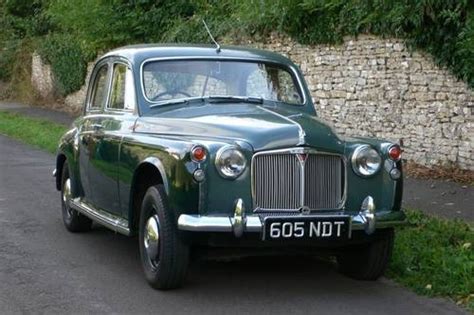 For Sale 1963 Rover P4 95 4 Door Saloon 34000 Miles Only Classic Cars Hq