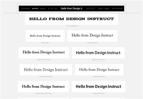 How To Quickly Preview All Your Installed Fonts Webfx