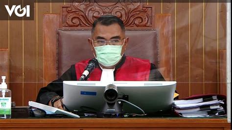 Sepak Terjang Wahyu Iman Santoso Majelis Hakim Berani Dan Adil Yang Vonis Ferdy Sambo