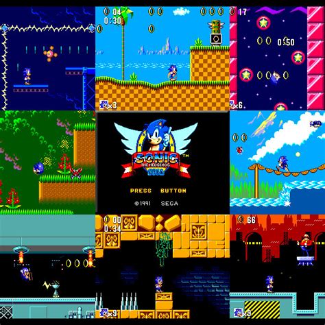 Sonic The Hedgehog 8 Bit