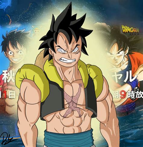 Goffu Goku And Luffy Fusion By Thedoctorbatman1 On Deviantart