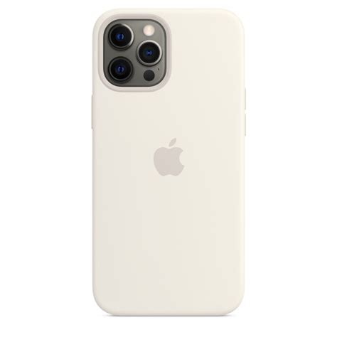 Funda Silicona Blanco Para Apple Iphone 12 Pro Max