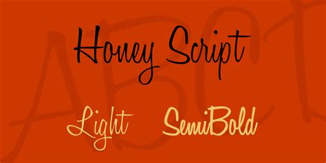 Honey Script Font Free Download And Similar Fonts Fontget